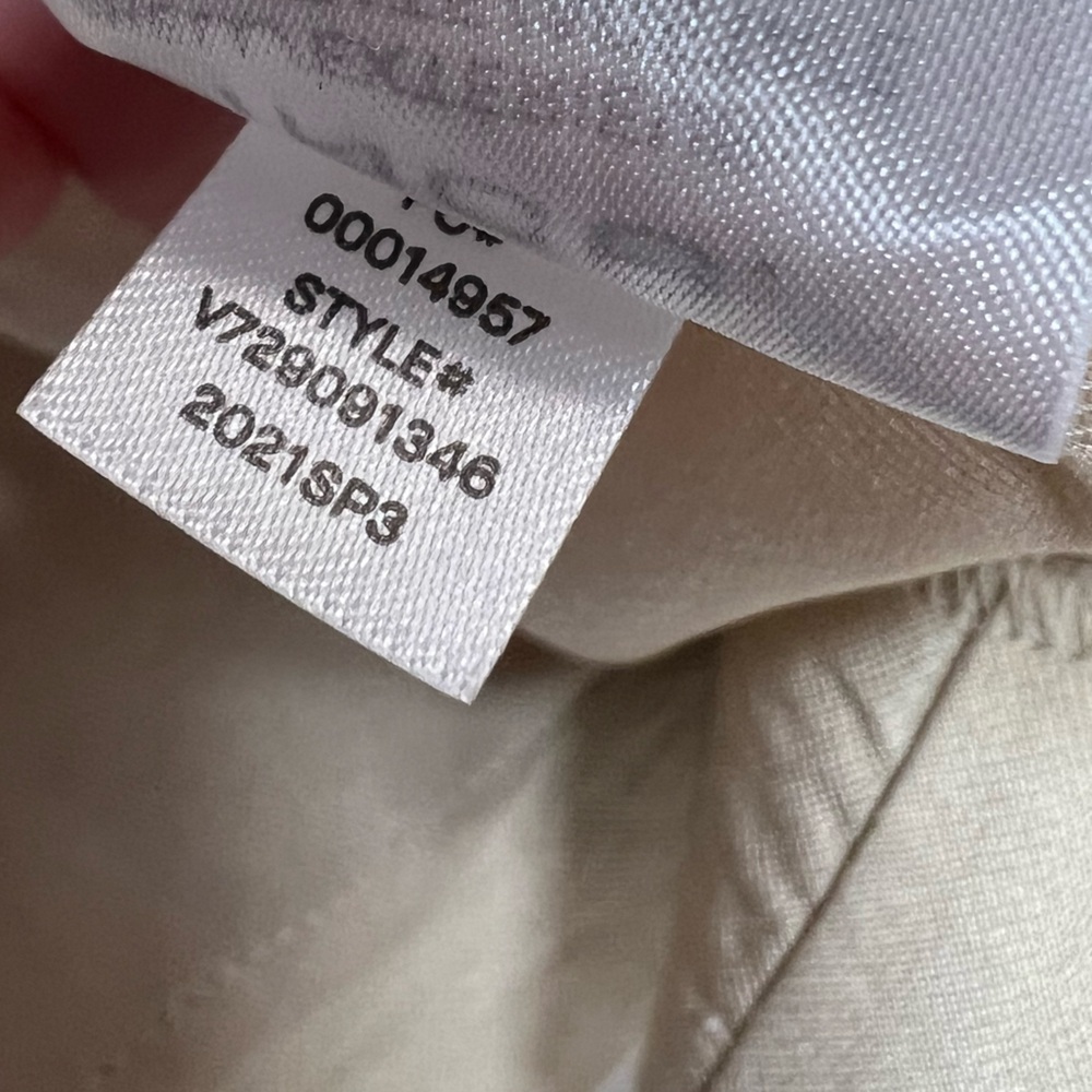 VINCE Drapey Double Breasted Blazer in Cream Size 8 New With Tags - Picture 11 of 16